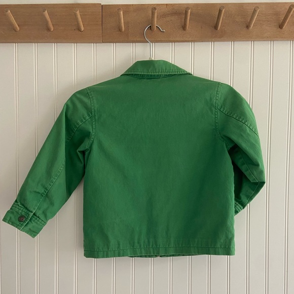 Janie and Jack Cotton Zippered Spring Green Lightweight Jacket Coat Unisex 4 5 - Picture 5 of 7